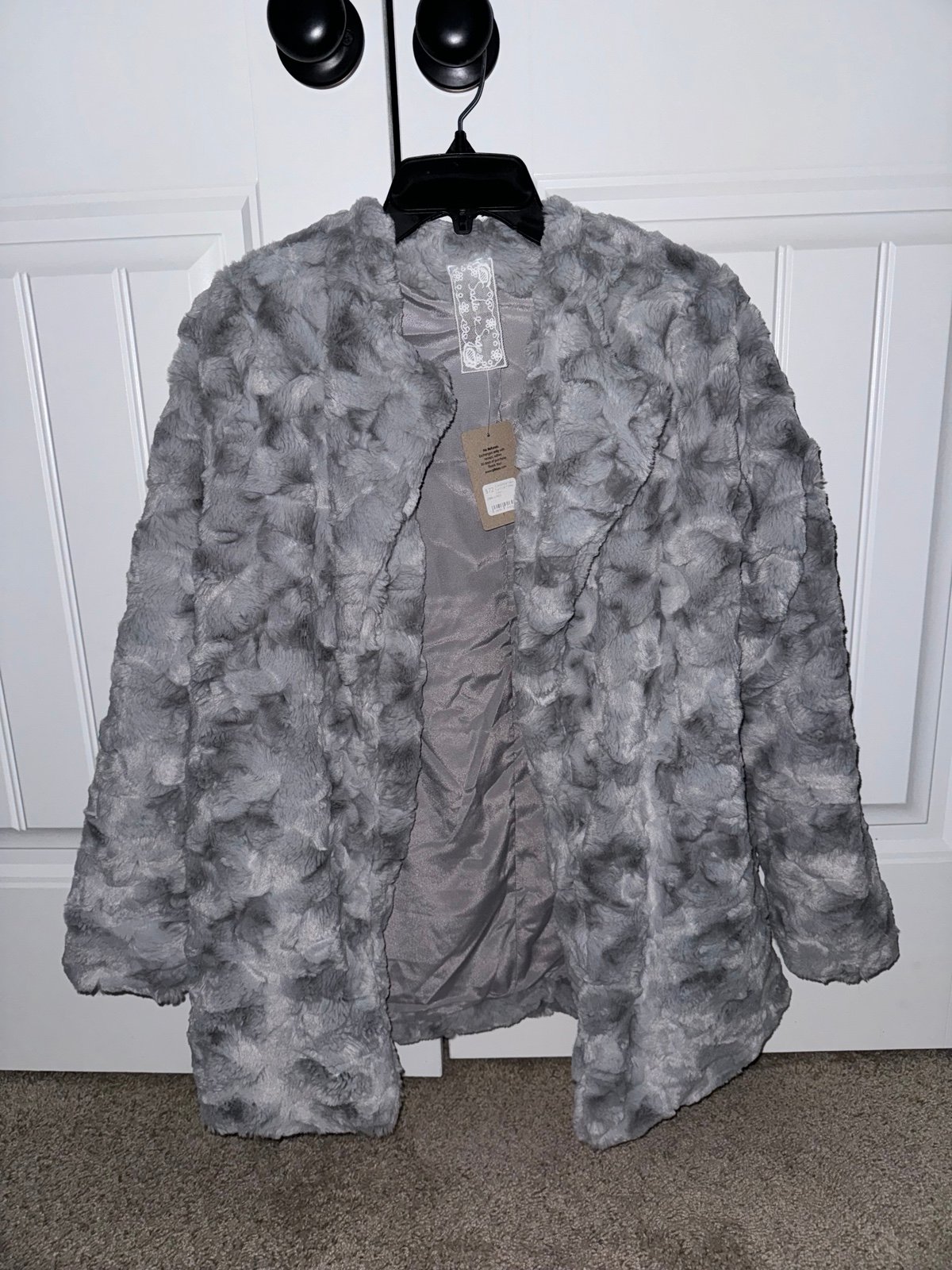 NEW Faux Fur Jacket (S)