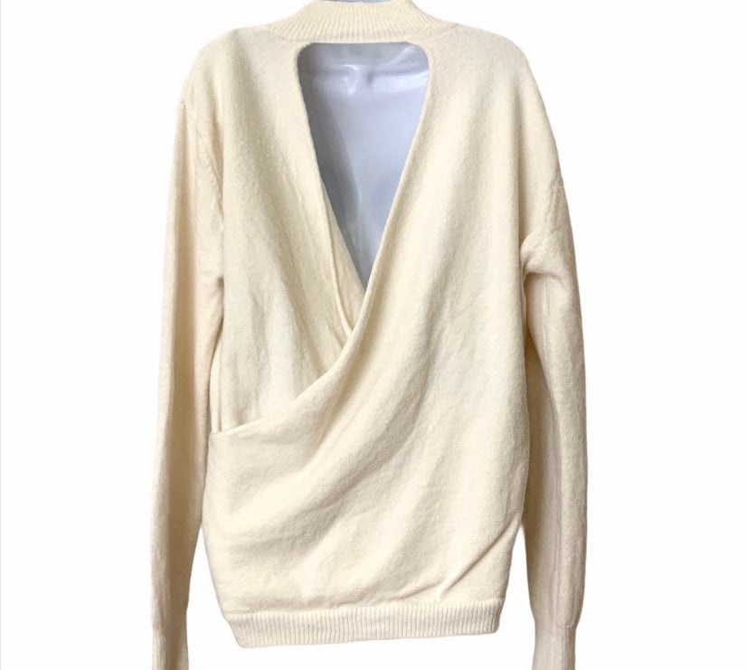 Anthro RAGA open back sweater NWT 168