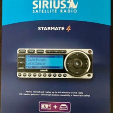 SIRIUS ST4-TK1 Starmate 4 Plug-and-Play Satellite Radio Receiver W/Car Kit NIB