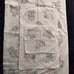 (Set of 3 Towels) DUNDEE Bath~Hand~Wash Seashell Design Pink Blue Vintage