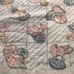(Set of 3 Towels) DUNDEE Bath~Hand~Wash Seashell Design Pink Blue Vintage
