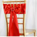 60 count Red Satin Chair Sashes Bows Wedding party ceremony reception decor