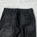 NWT- MOTHER The Skippety Ankle Faux Leather Pants in Wax On Wax Off
