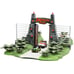 Jurassic Park Theme Park Entrance Diorama 30th Anniversary (1993)