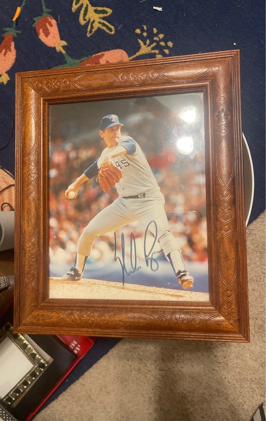 Nolan Ryan signed photo with certificate of authenticity 150