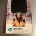 HP Sprocket Instant Smartphone Photo Printer Black