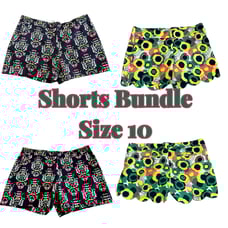 CROWN & IVY Chino Shorts Bundle Womens size 10 2 Pair