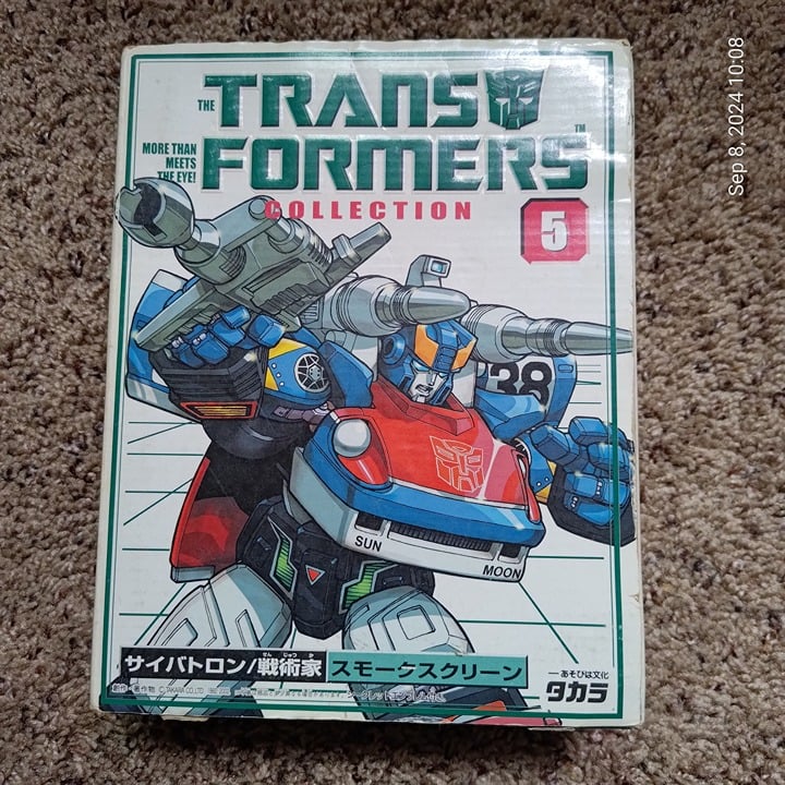 Transformers Collection #5 Smokescreen G1 Reissue
