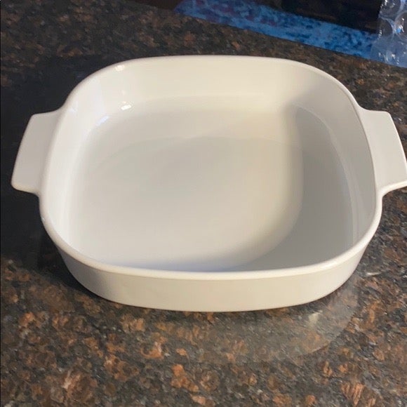 Cookmates by Corning White 10 Pan