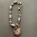Brighton Breast Cancer Awareness Silver Tone Love Heals Bracelet