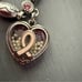 Brighton Breast Cancer Awareness Silver Tone Love Heals Bracelet