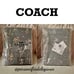 NEW Coach Disney X Coach Holiday Print Coated Canvas Leather Notebook Journal