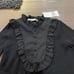 Zara blacl raffle sweater