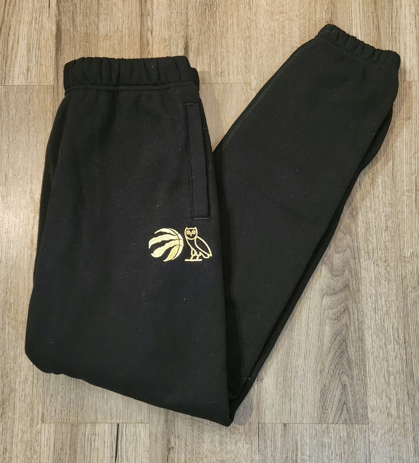 OVO Drake X NBA X October''s Very Own Toronto Raptors Sweatpants Men''s Size S