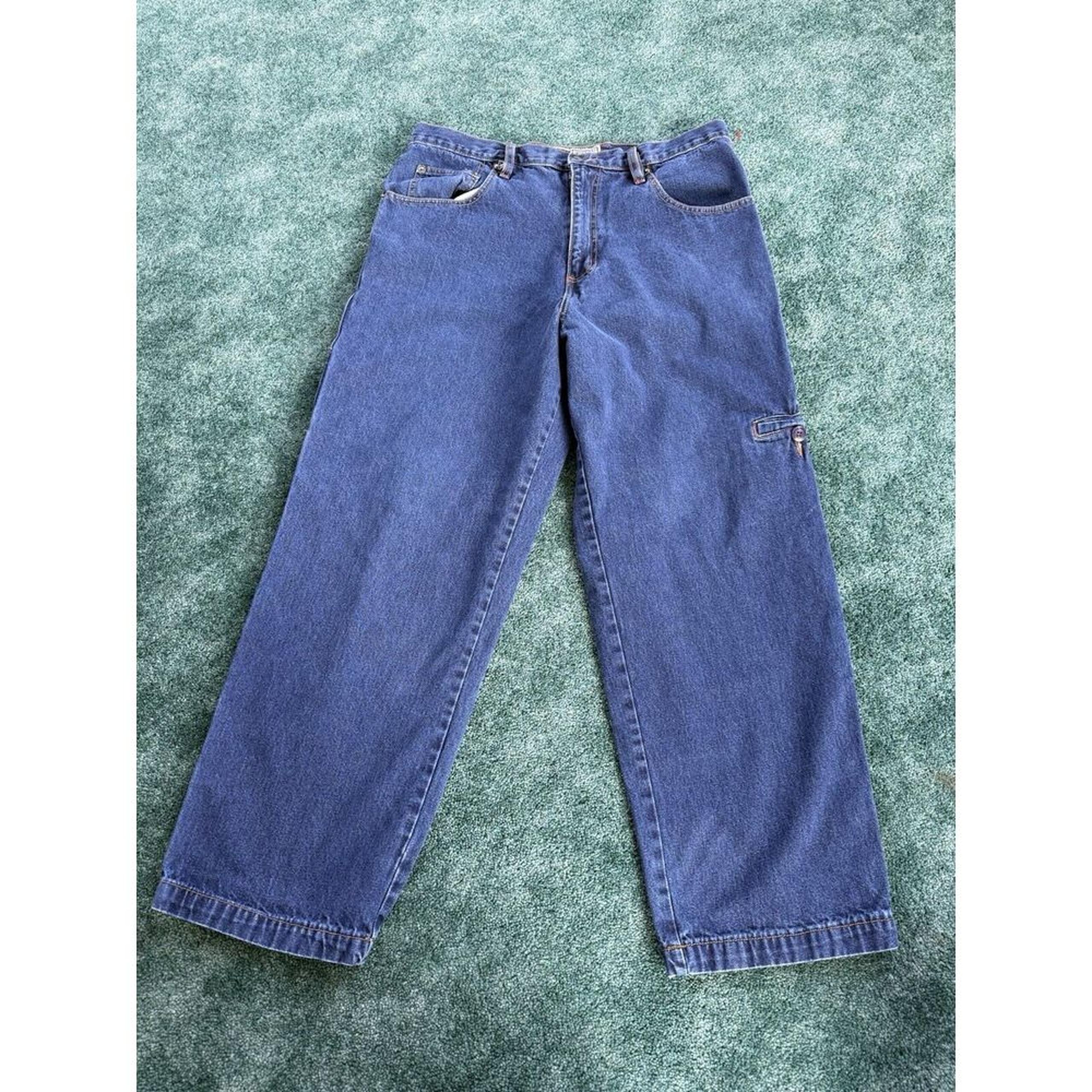 Vintage Fourstar Jeans men skateboard  Wide Leg 34 Street wear Side Pockets USA
