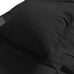 7 Piece Queen Black Down Alternative Bedding Super Soft Comforter Set