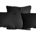 7 Piece Queen Black Down Alternative Bedding Super Soft Comforter Set