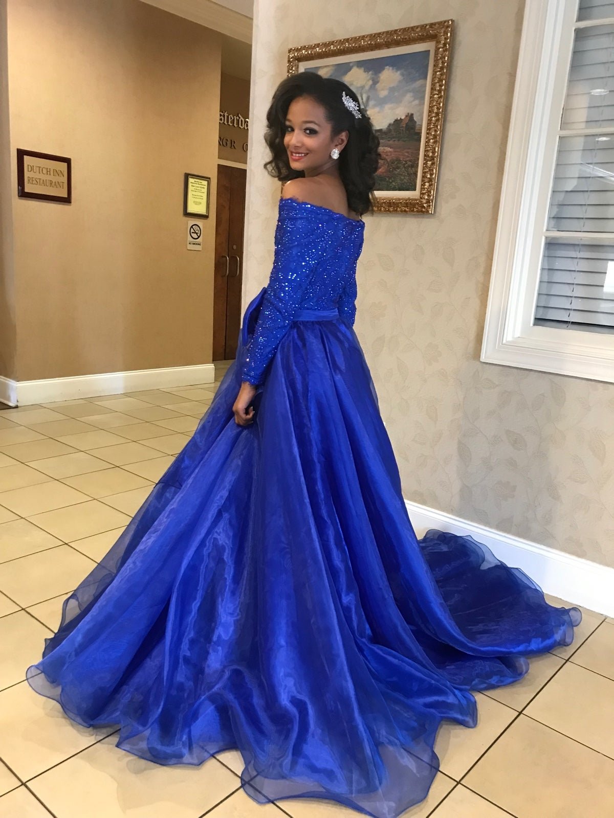Pageant gown