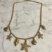 Trifari Starfish and Seashell necklace