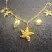 Trifari Starfish and Seashell necklace