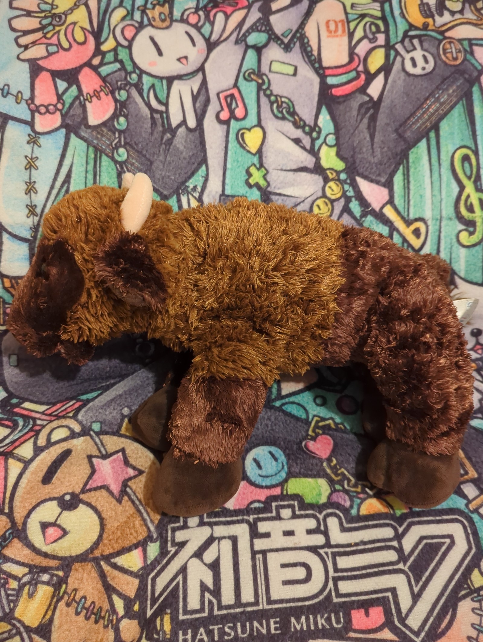 Build a Bear Workshop Buffalo Bison Brown Plush 15 2010 03/10