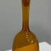 Vintage Large Amber Glass Decanter with Matching Glass Cork (possibly Blenko)