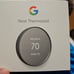 Google Nest Thermostat Charcoal