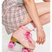 Impala skates size 5 - Pink Tartan