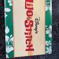 Disney lilo & stitch lithograph