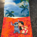 Disney lilo & stitch lithograph