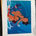 Disney lilo & stitch lithograph