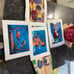 Disney lilo & stitch lithograph