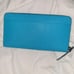 Turquoise Kate Spade Zip-Around Wallet