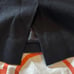 Chanel black wool skirt