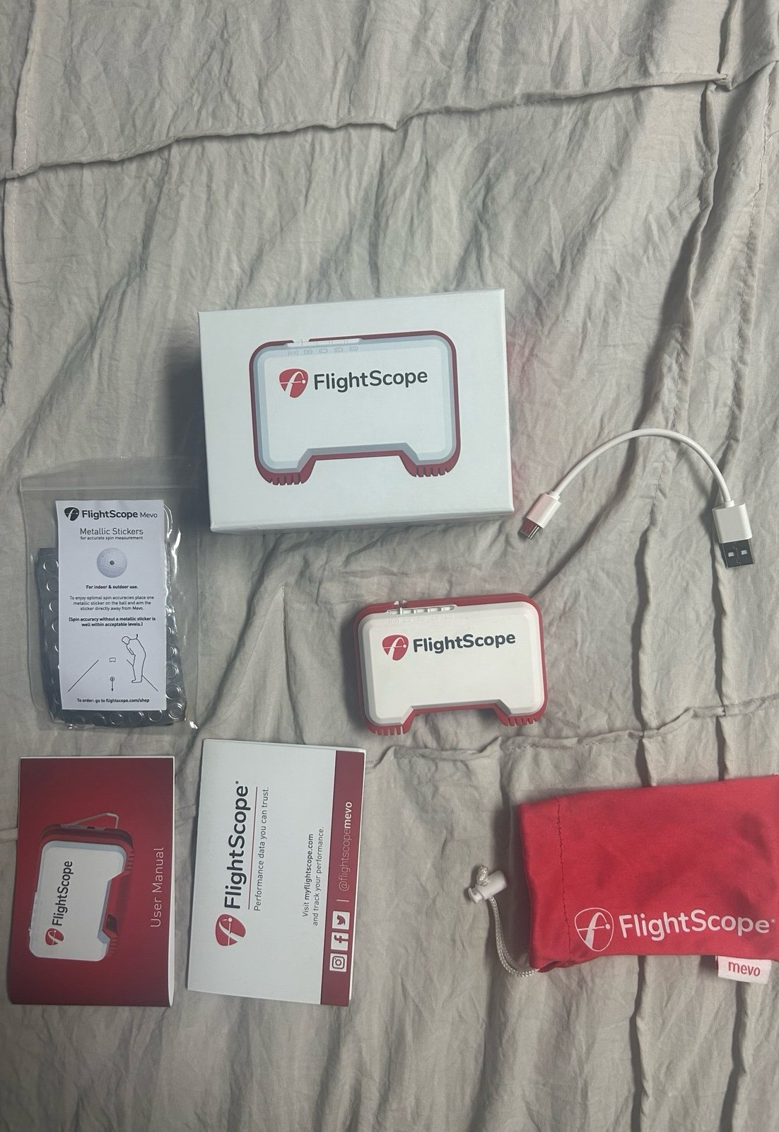 Flight scope launch monitor