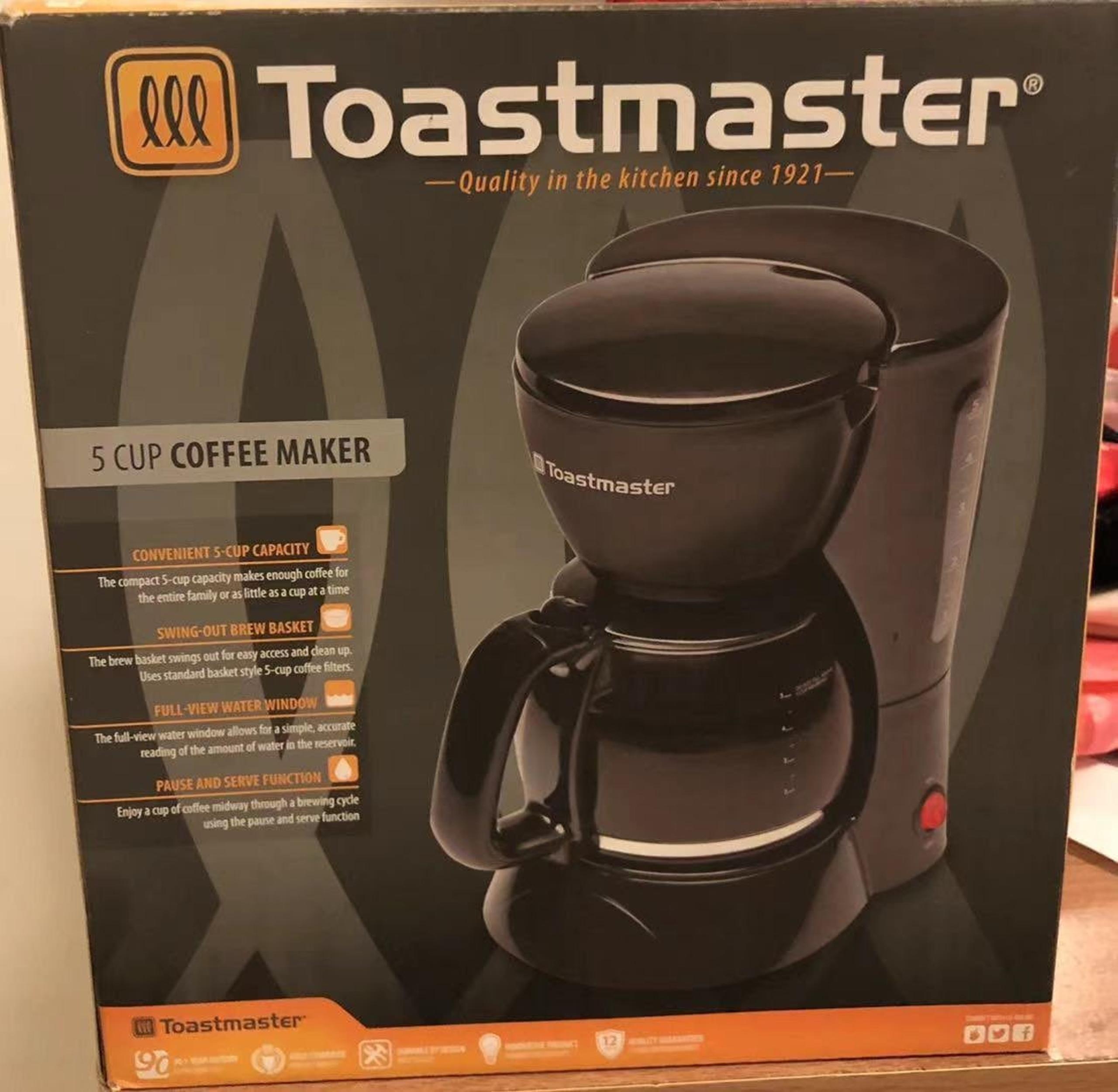 coffee maker - Toastmaster