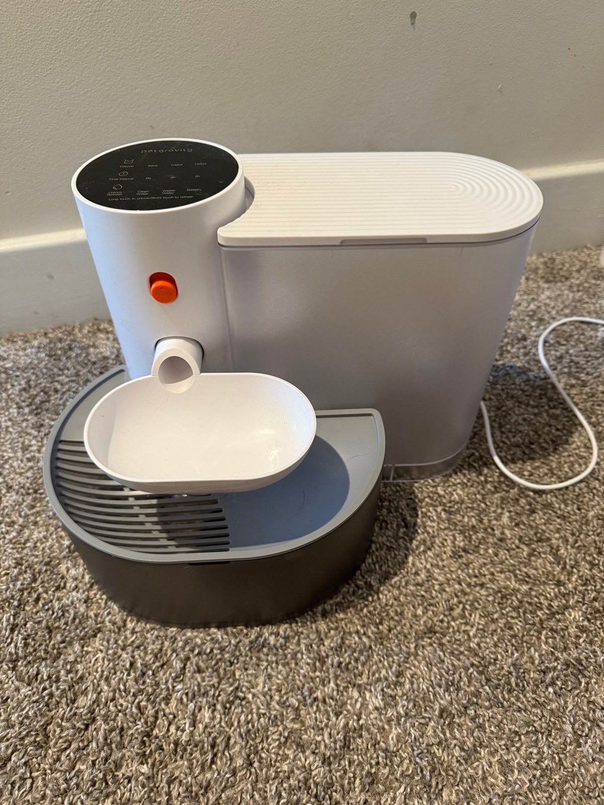 Automated cat water bowl