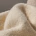 Unisex Solid Color Bucket Hat - Beige - Alpaca Wool