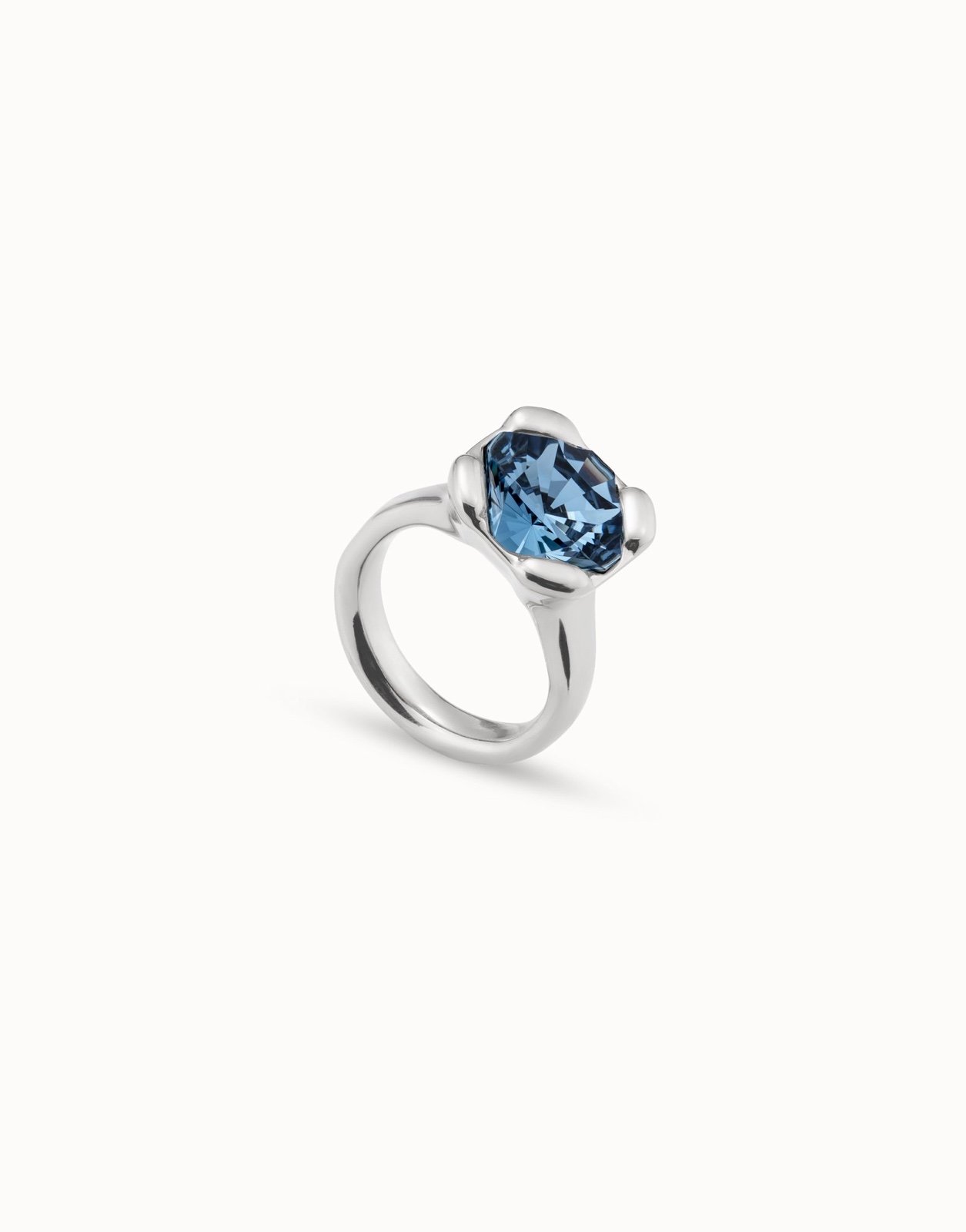 UNOde50 Charisma Blue Ring - size 8