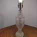 Crystal table lamp Hollywood Regency MCM
