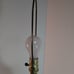 Crystal table lamp Hollywood Regency MCM
