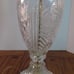 Crystal table lamp Hollywood Regency MCM