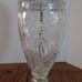 Crystal table lamp Hollywood Regency MCM