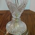 Crystal table lamp Hollywood Regency MCM
