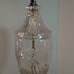 Crystal table lamp Hollywood Regency MCM