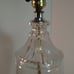 Crystal table lamp Hollywood Regency MCM