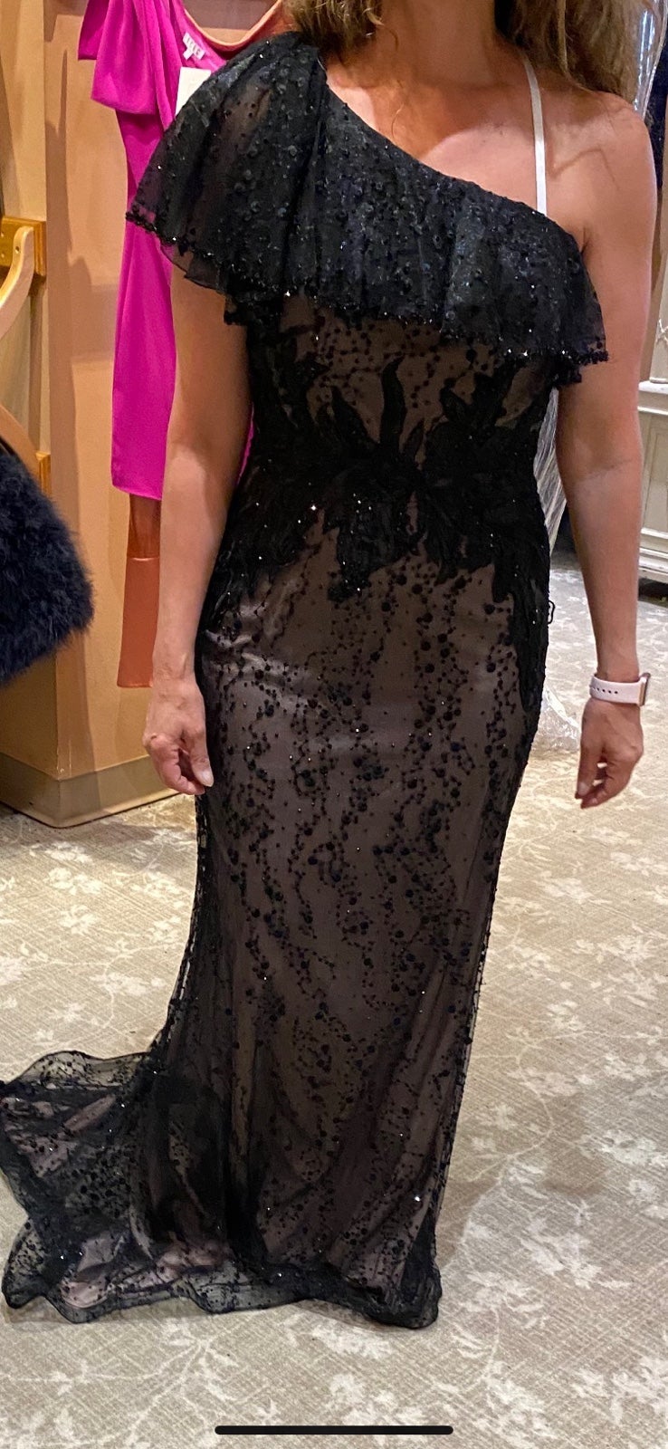 Black gown