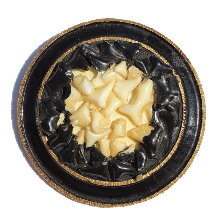 Les Bernard Victorian Style Teeth Brooch