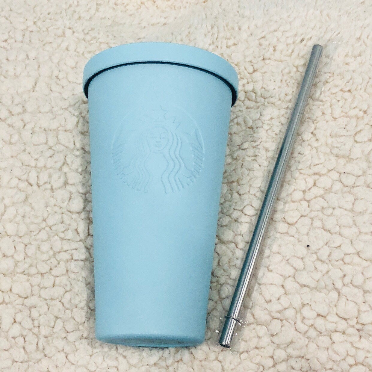 Starbucks Tumbler Matte Blue Rare
