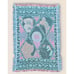 Vintage Soft Animal-Themed Baby Blanket With Fringe Edges Gender Neutral Throw